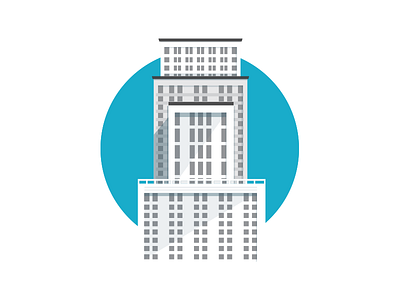 Building building flat flat design icon illustration web design web icons