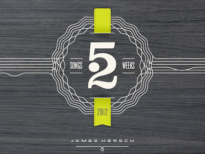 52 Songs in 52 Weeks 52 album badge cover folk lines music songs strings weeks