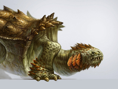 Giant lizard 2d characters giant lizard