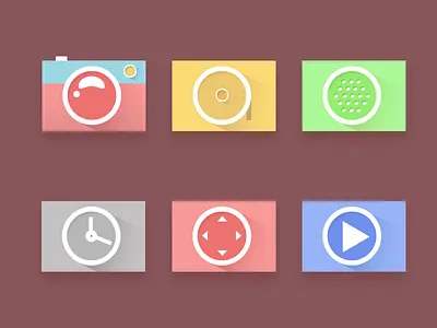 New Icon cartoon design gui icon icons ui