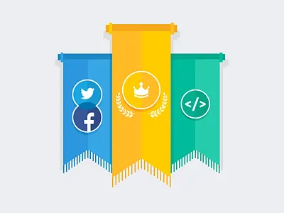 GetKudos - Connect, Curate, Embed facebook illustration kudos testimonial twitter zopim