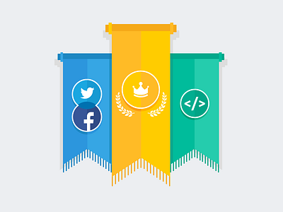 GetKudos - Connect, Curate, Embed facebook illustration kudos testimonial twitter zopim