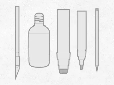 Tools ink markers tools