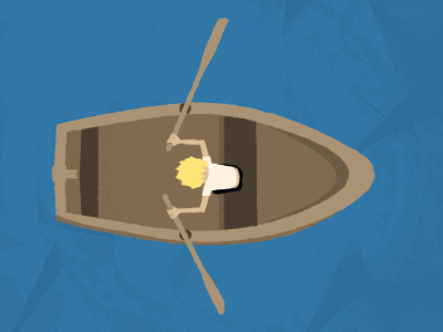 boy rowing boat rowing