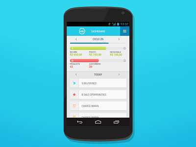 Izie App android app application assistant ui ui design ux