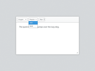 Font Box alt