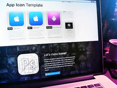 appicontemplate.com v2 webdesign