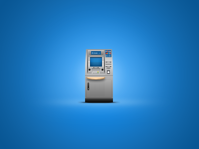 ATM icon atm bank icon illustration money web design