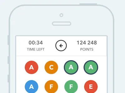Flat game - 3rd iteration flat game iphone puzzle