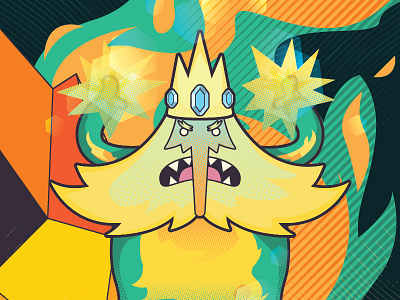 Ice King Simon Petrikov adventure time art fan art ice king illustration
