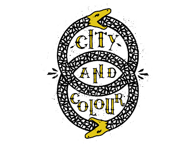 Snake Charm band band merch city and colour illustration music t shirt