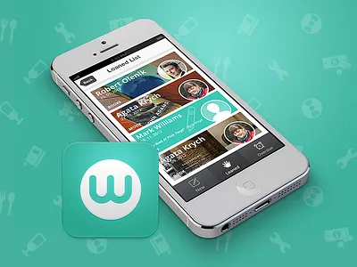 Who? What? When? Where? app borrow green iphone mobile when where who