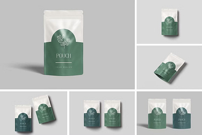 Pouch Packaging Mockup bag blank container design foil food isolated mock mockup pack package paper plastic pouch pouch packaging mockup product snack template up white