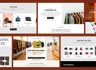 Ecommerce - Website cloth shop cothing website eccomerce website fashion store fashion website landing page minimal website online shop website style fashion brand