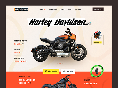 EV Website - Harley Davidson battery charging bike ebike electric electric bike electric car electric vehicle electromobility ev ev charging futuristic harley davidson landing page landingpage motorcycle tesla vehicle web design webdesign website design