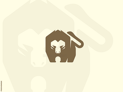 Baboon Logo africa african animal ape baboon design logo logodesign logomark minimalist monkey zoo