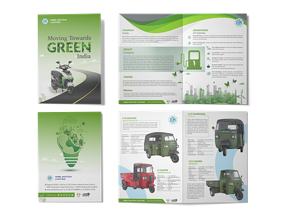 Nibe Motor – Electric Vehicle Brochure branding brochure design graphic design logo photography typography vector