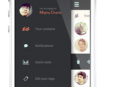 06-07-13 app design contact list preferences swipe tap