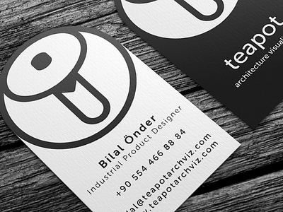 Teapot - Business card business card corporate identity teapot