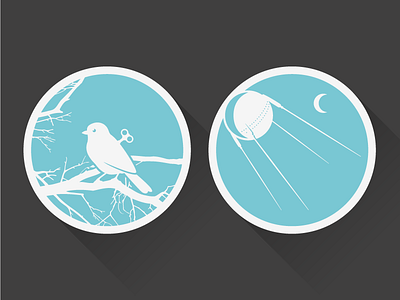 Murakami Illustrations 01 flat illustration minimal murakami sputnik wind up bird