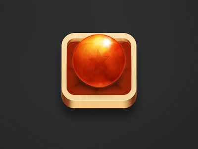 Dragon Ball app ball dragon icon ios ui