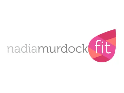 Final Logo for Nadia Murdock Fit bright fitness icon logo