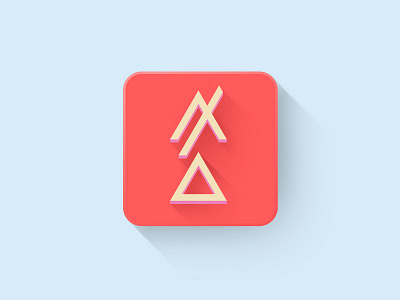 Flat F**king Design flat fuckingdesign icon long longshadow shadow sign
