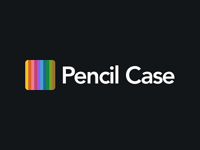 Pencil Case Logo V2 logo pencil case revision version