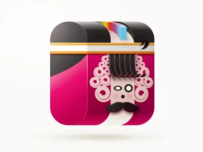 IOS Icon app character design icon ios