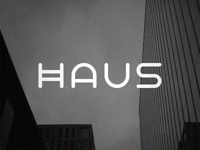 Haus bauhaus font tdf tendollarfonts type typeface typography