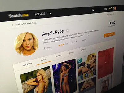 New social network geolocalization grey profile red social network ui ux white women