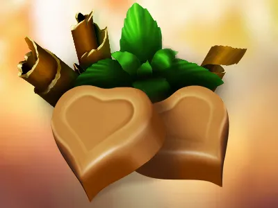 Hearts candy chocolate heart icon