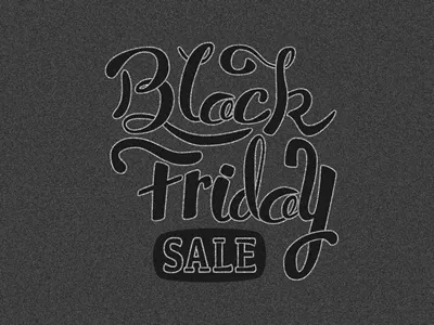 Black Friday Lettering black black friday brush friday hand drawn lettering sale typography