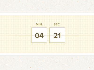 Chrono chrono element interface maestrooo minute second time timer ui ux