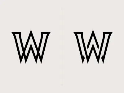 WW Monogram logo monogram