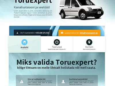 Toruexpert plumbing website
