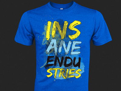 Insane Endustries apparel clothing design sports design t shirt design tshirt