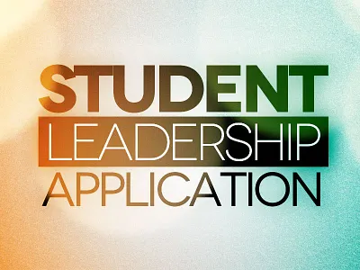 Student Leadership Application