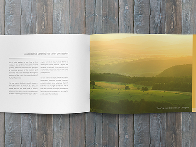 Minimalfolio 2 Photography Portfolio A4 Brochure brochure clean indesign minimal minimalist photography portfolio print