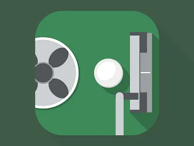 Tap In birdie golf golf ball green hole par putt putter