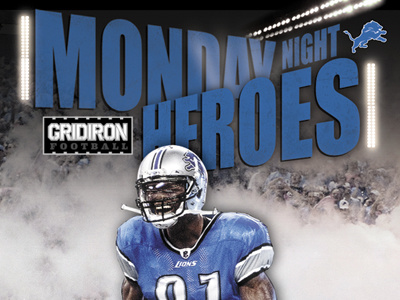 Monday Night Heroes detroit football lions megatron nfl sports