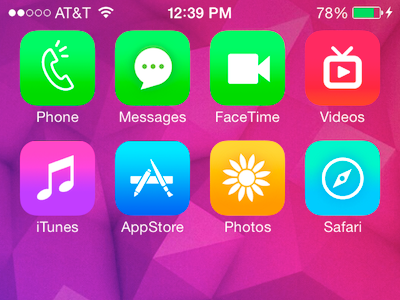 iOS 7 Icon Redesign (WIP) 7 ios retina wip