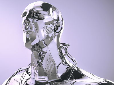 Sad Robot 3d c4d cinema 4d