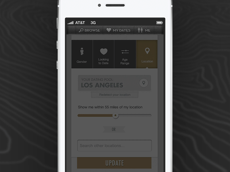 Location Animation (demo) by Jess Brown on Dribbble