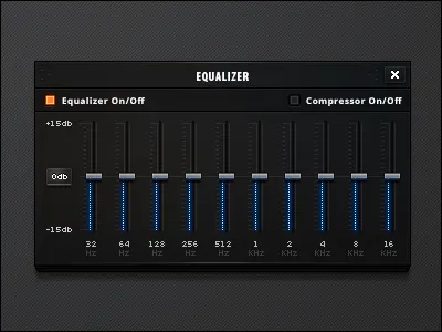 XDJ III WIP (4 of 4) cd cdj dj djx gui interface jog wheel media player mix skin vinyl xion