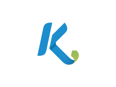 Letter "K" graphic design identity letters logo typography