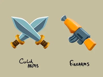 Rejected icons ak 47 gui gun icon kalashnikov plastic rifle sword toy