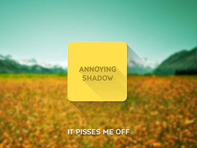 Annoying shadow flat gui interface piss off shadow ui ux