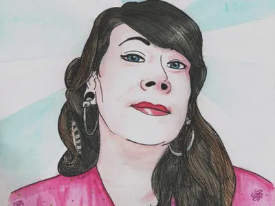 Izora illustration watercolor