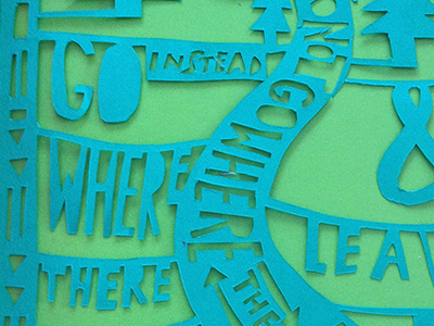 Papercut Mantra 1 hand lettering lettering paper paper art papercut papercutting